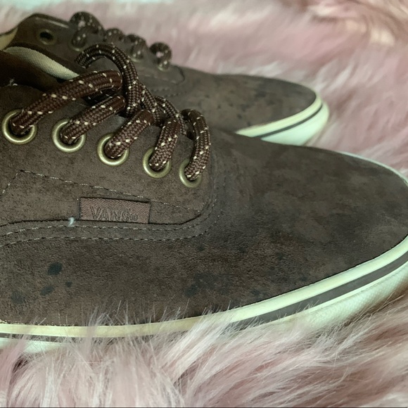 Suede Vans Faux Fur Lining Size 8 - Picture 6 of 8